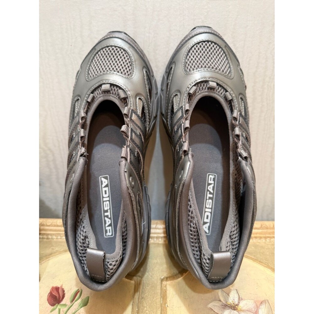 Adidas x Taqwa Bint Ali Adistar Pose Iron Metallic Sneakers Women’s Sz 9.5 - Picture 8 of 16